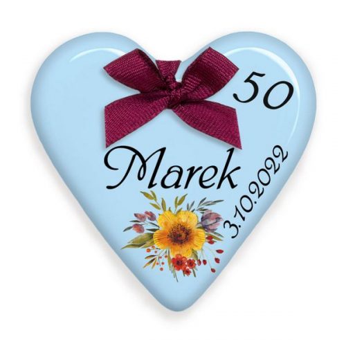 Srdiečko malé - narodeniny vzor-136N