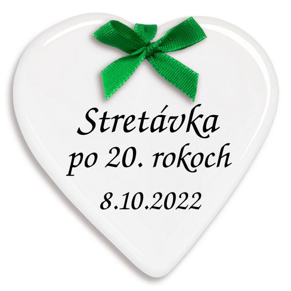 Srdce veľké - stretávka vzor-401ST