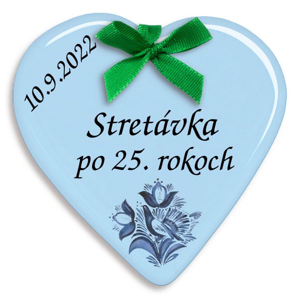 Srdce veľké - stretávka vzor-412ST