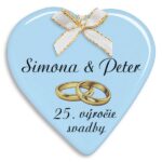 Srdce veľké – výročie svadby vzor-503VS