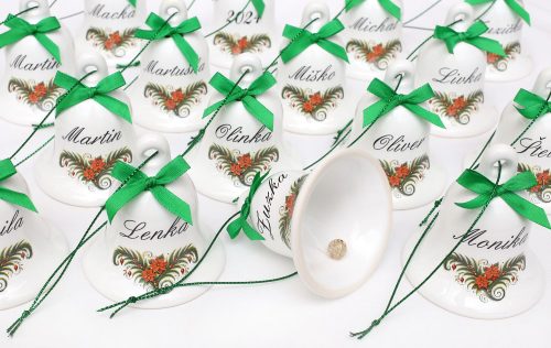 Závesné zvončeky na vianoce s personalizáciou